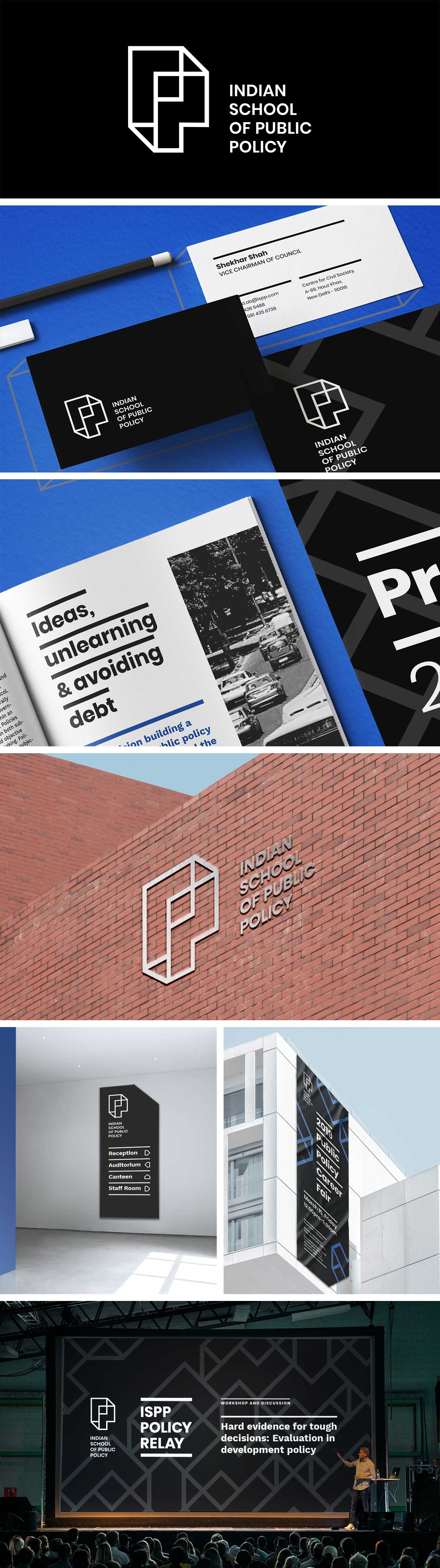 Branding and Identity design for Indian School of Public Policy
