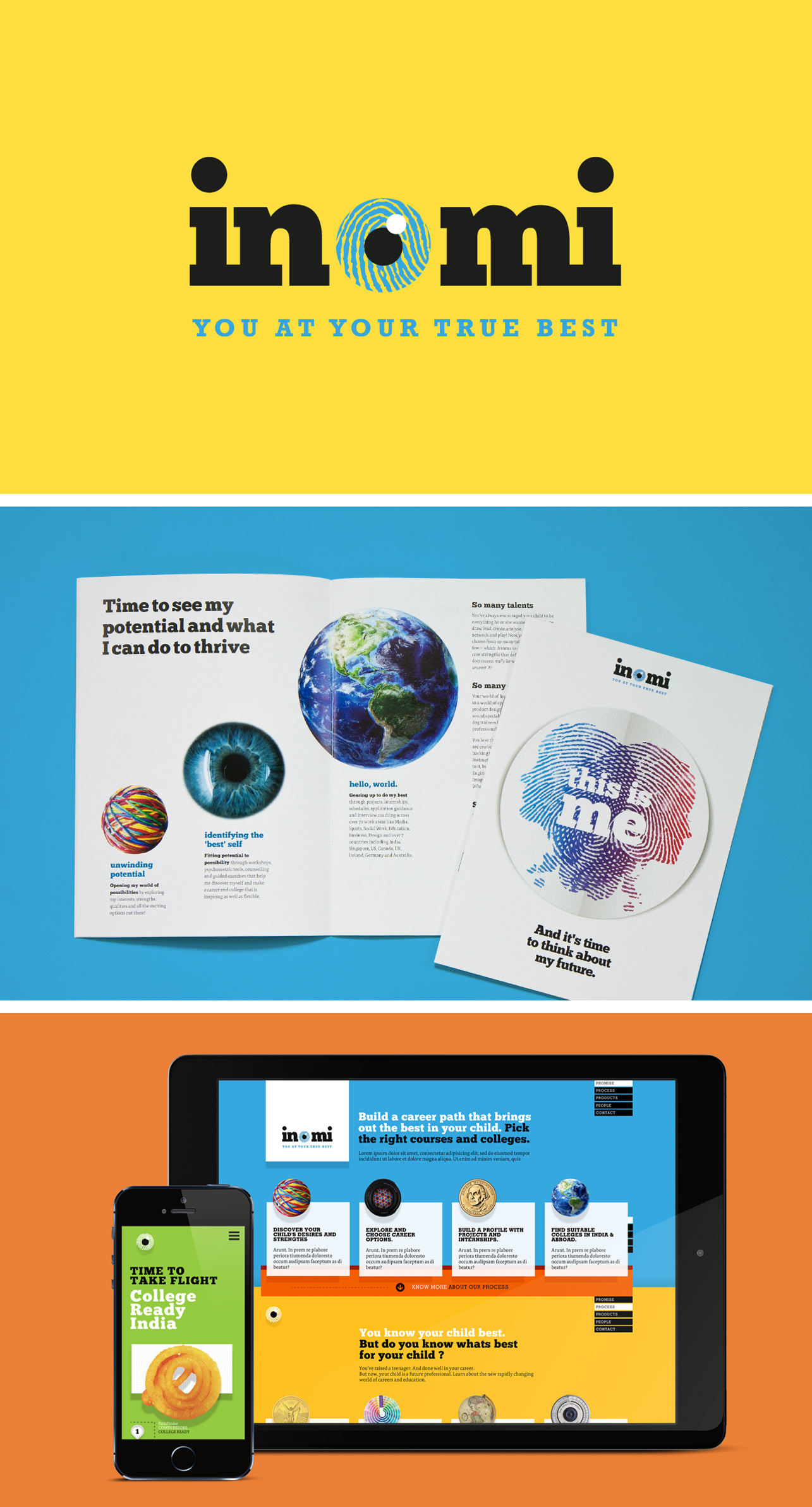 brand and marketing material