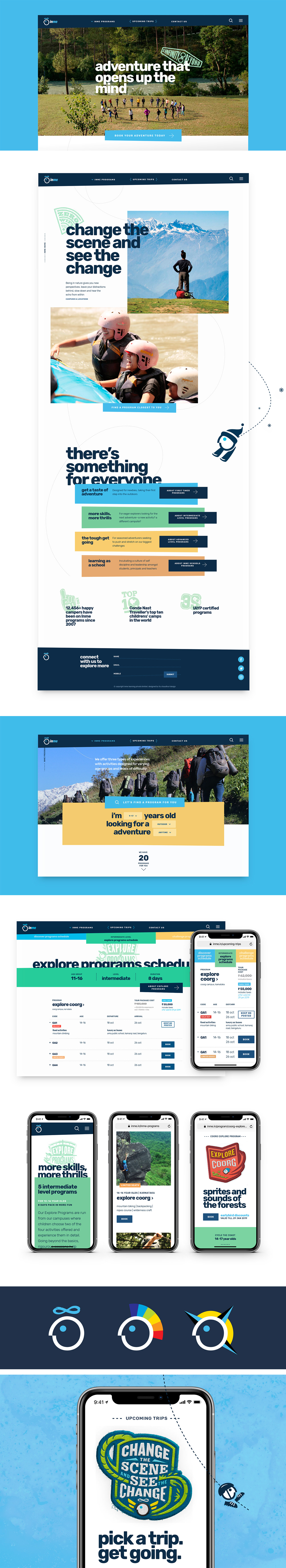 Website redesign for Inme