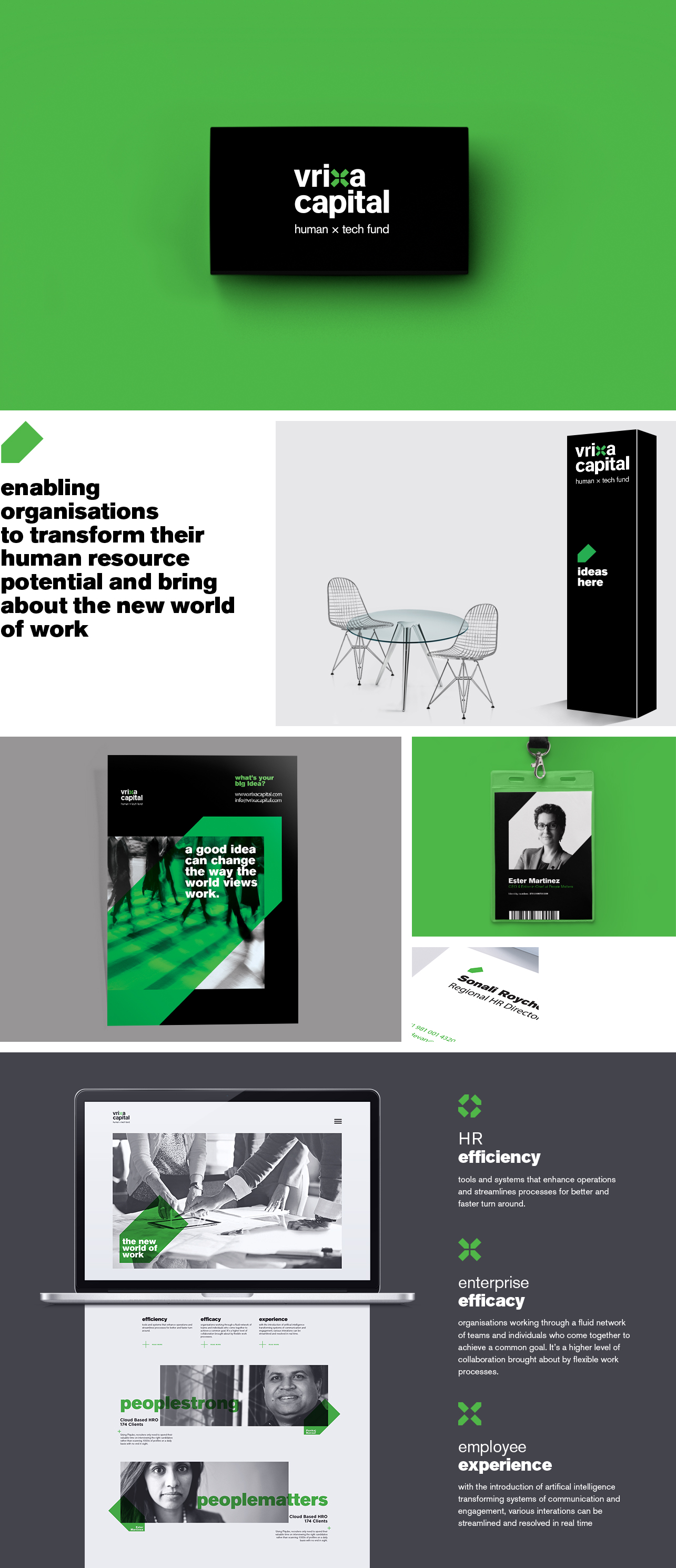 Vrixa Capital branding