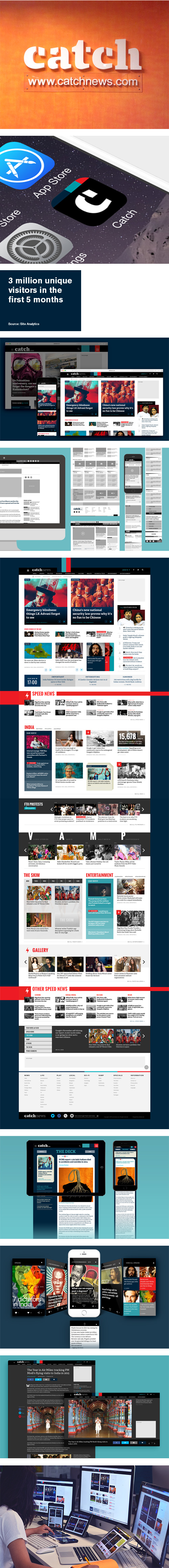 Catch News website