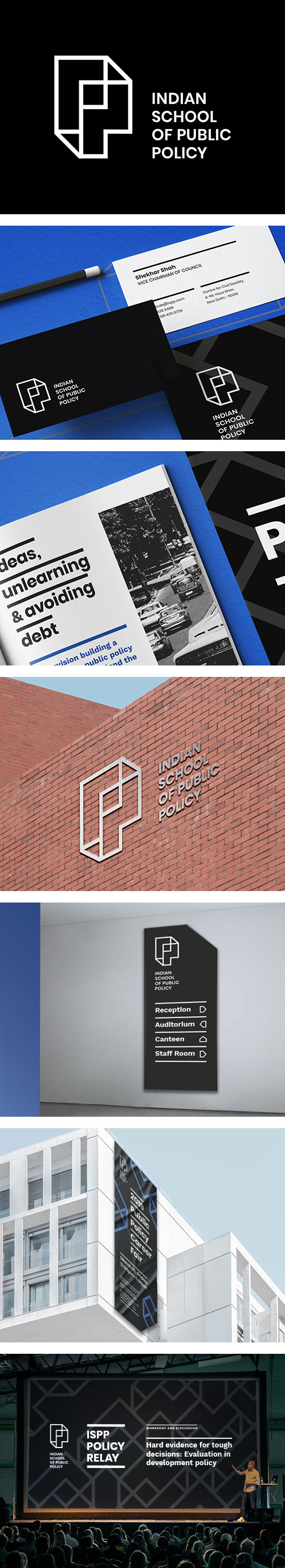 Branding and Identity design for Indian School of Public Policy