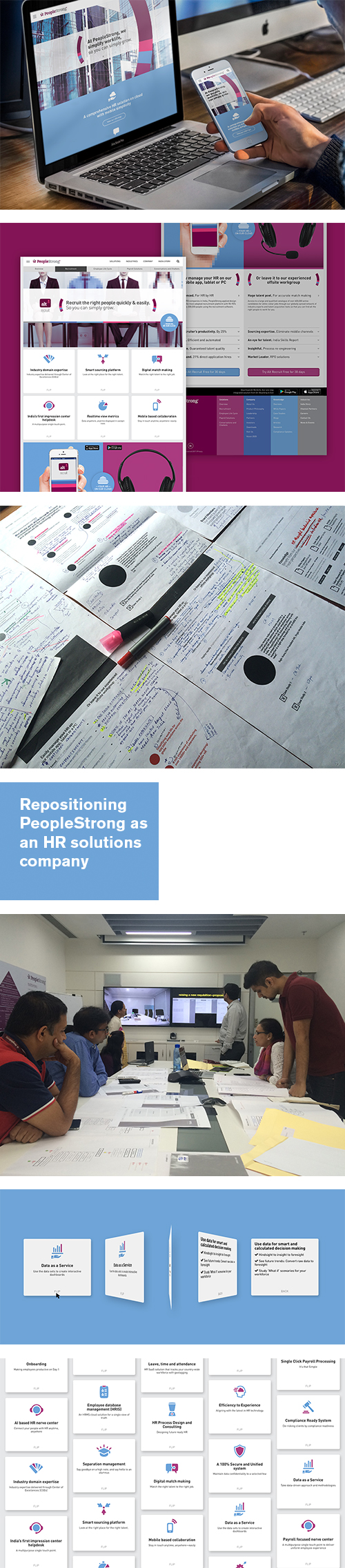 Redesigning PeopleStrong website