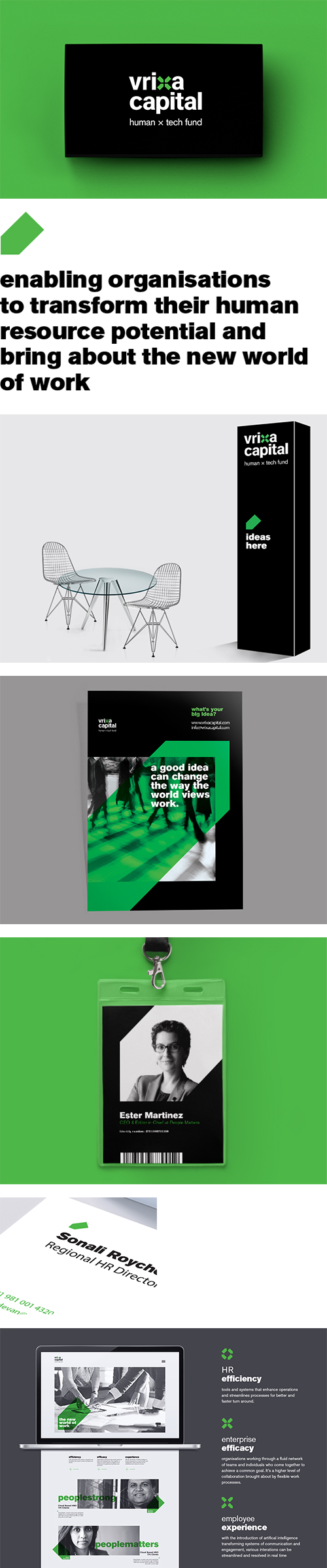 Vrixa Capital branding