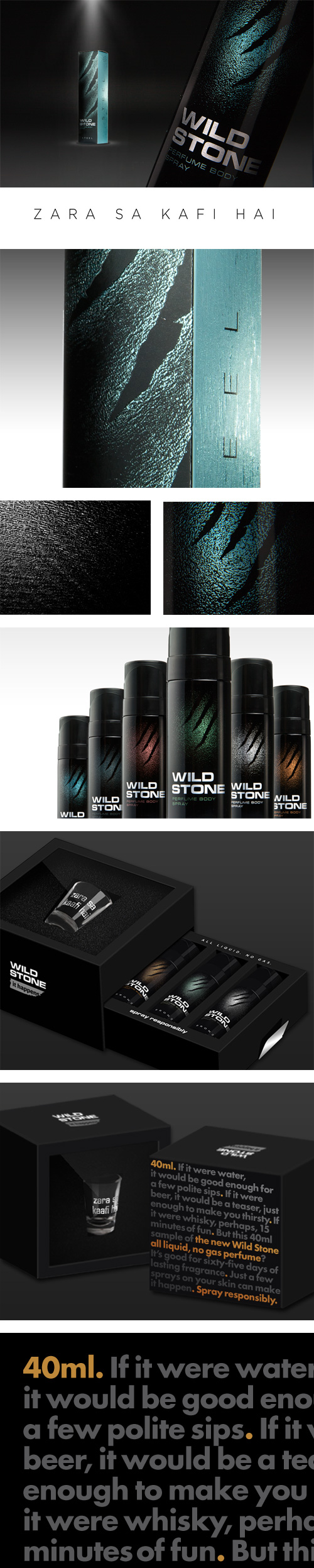 Wild Stone Perfume Body Spray series