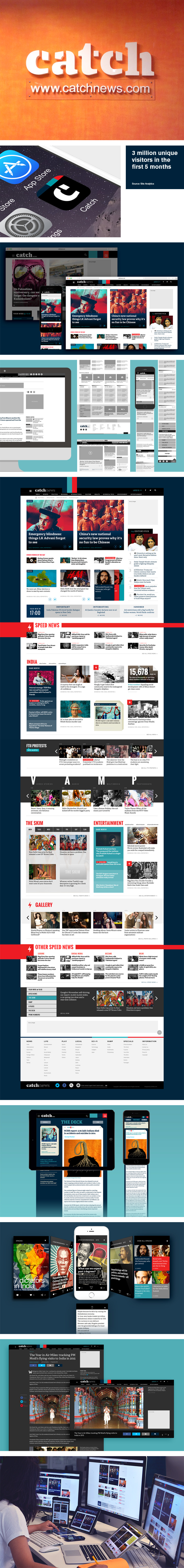 Catch News website