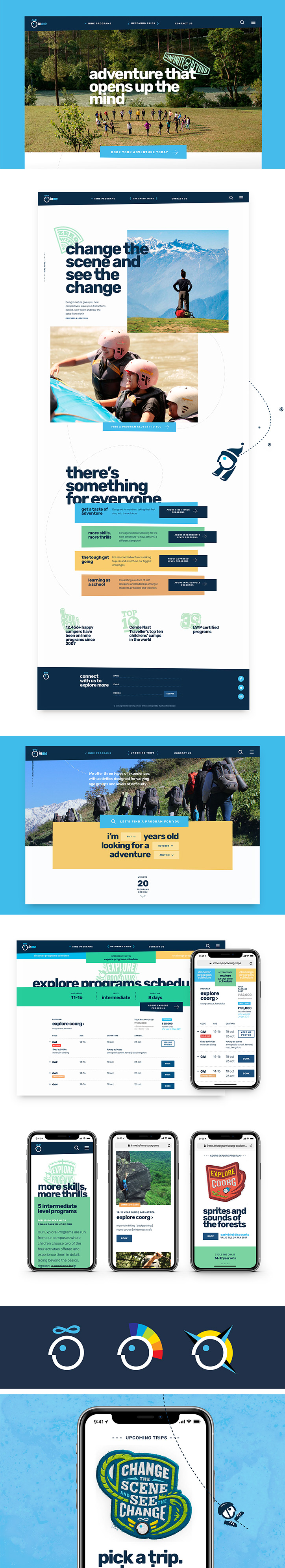 Website redesign for Inme