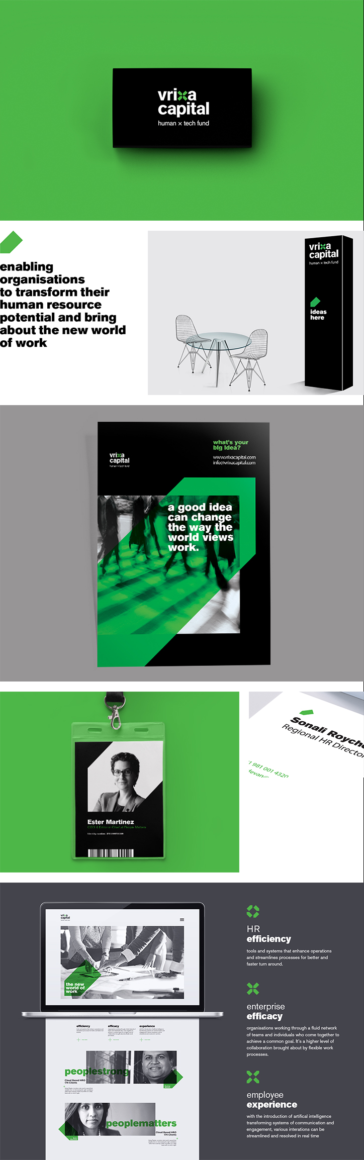 Vrixa Capital branding