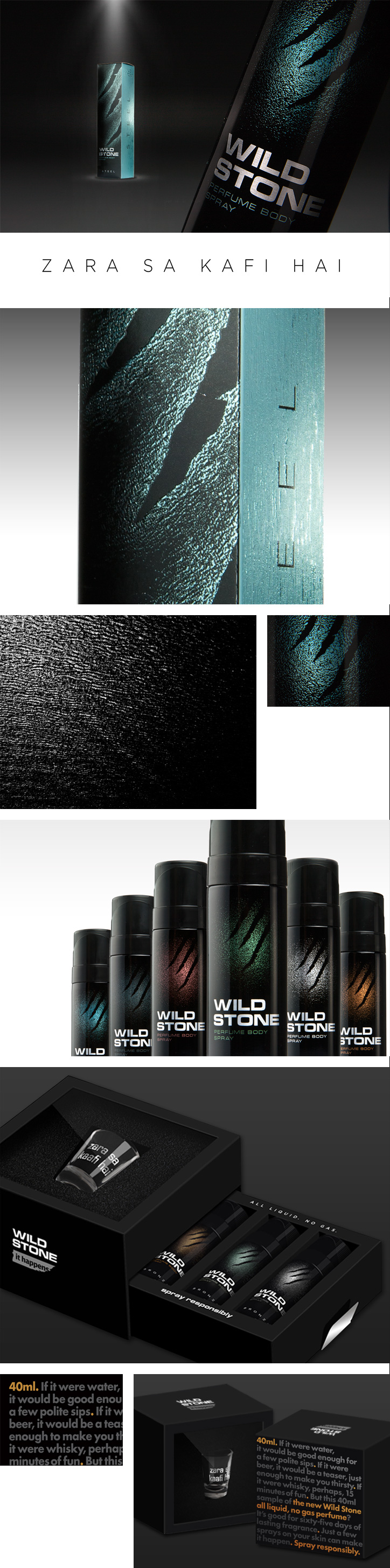 Wild Stone Perfume Body Spray series